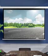 Image result for Motorized Projector Screen Modern Design