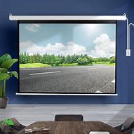 Image result for 120 Motorized Projector Screen