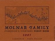 Image result for Molnar Family Pinot Noir Poseidon's