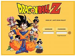 Image result for Layout Dragon Ball Z