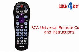 Image result for RCA Universal Remote 4-Device Codes