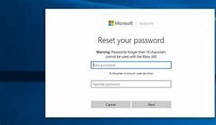 Image result for How to Reset Microsoft Password