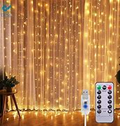 Image result for LED Outdoor Fairy Curtain Lights