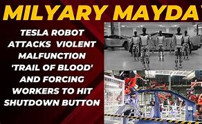 Image result for Tesla Robot Attack