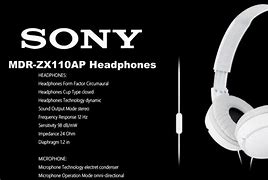 Image result for Sony MDR ZX Headphones