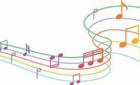 Image result for Rainbow with Music Notes