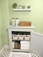 Image result for Bath Towel Storage Cabinet