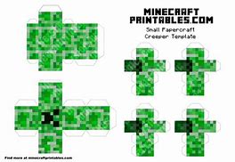 Image result for Minecraft Papercraft Mini Creeper