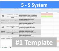 Image result for 5S Schedule Template