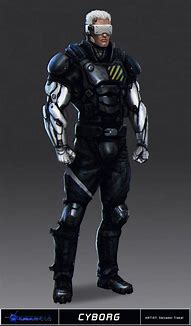 Image result for Character Concept Art Cyborg