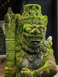 Image result for Moss-Covered Stone Statue