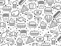 Image result for Food Graphics Blue and White
