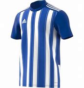 Image result for Adidas with Blue Stripes Football