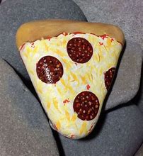 Image result for Pizza Rock Painting