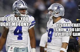 Image result for What's the Saying About the Dallas Cowboys in the Playoffs Meme