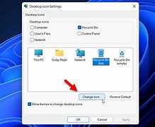 Image result for Change Recycle Bin Icon vista