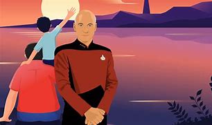 Image result for Best Fan Art Captain Picard