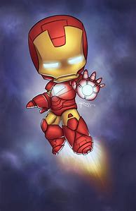 Image result for Iron Man Chibi Drawing