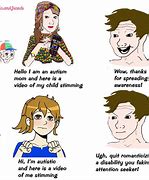 Image result for Autistic Woman Cute Meme