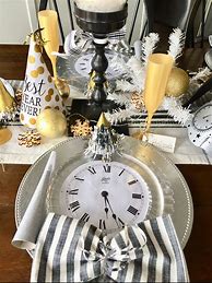 Image result for New Year's Eve Table Scape