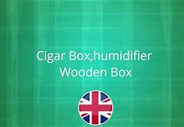 Image result for Cigar Humidor Box