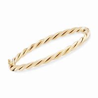 Image result for Gold Twisted Bangle Bracelet