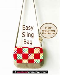 Image result for Sling Bag Pattern