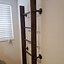 Image result for Wall Mounted Wooden Ladder Blanket Holder