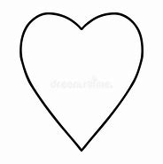 Image result for Black Line Heart