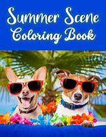 Image result for Summer Scene Coloring Pages