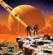Image result for Retro Space Art Wallpaper