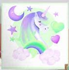 Image result for Rainbow Unicorn Canvas Art