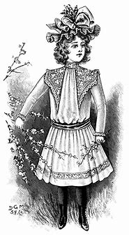 Image result for Victorian Girl Clip Art