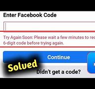 Image result for 5 Digit Code for Facebook