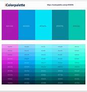 Image result for Color Combination with Cyan
