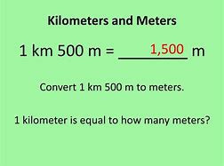 Image result for 5 Km to Meters