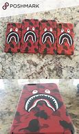 Image result for Red BAPE Phone Case