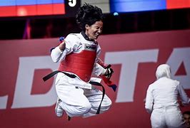 Image result for Taekwondo Woman Headgear