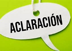 Image result for aclaraci�m