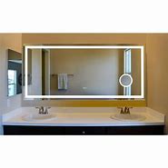 Image result for Wall Wavy LED Mirror