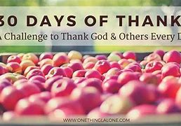 Image result for 30 Days to Be Thankful