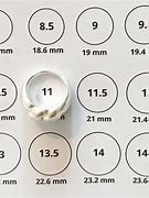 Image result for 7 Cm Equals Ring Size