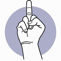 Image result for Screw You Hand Gesture
