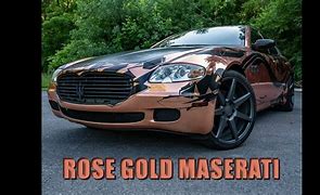 Image result for Rose Gold Maserati