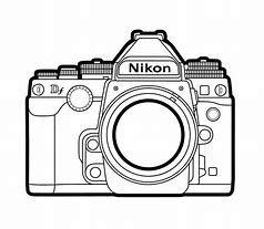 Image result for Nikon Camera Drawing