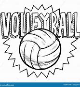 Image result for Volleyball Sketches