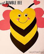 Image result for Heart Bee Craft