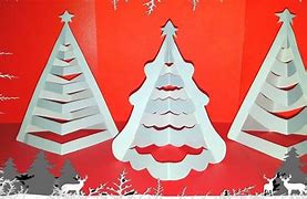 Image result for Christmas Tree Paper Cut Out