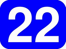 Image result for Blue Number 22