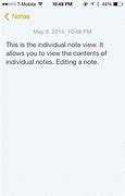 Image result for iOS 7 Notes